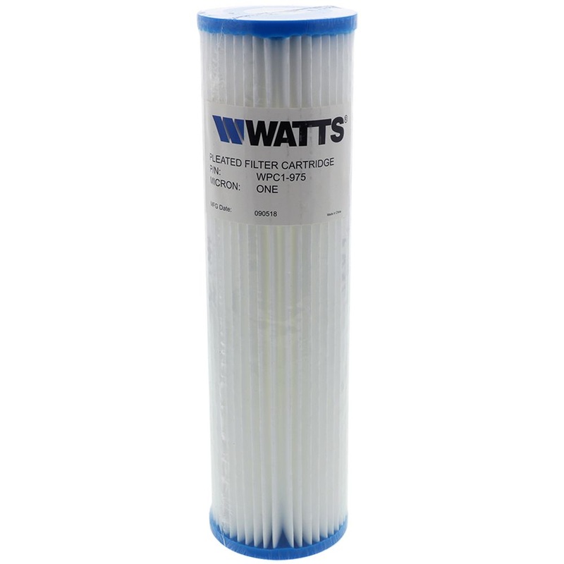 9-3/4 x 2-3/4 Flow-Max Pleated Poly – 1 mic