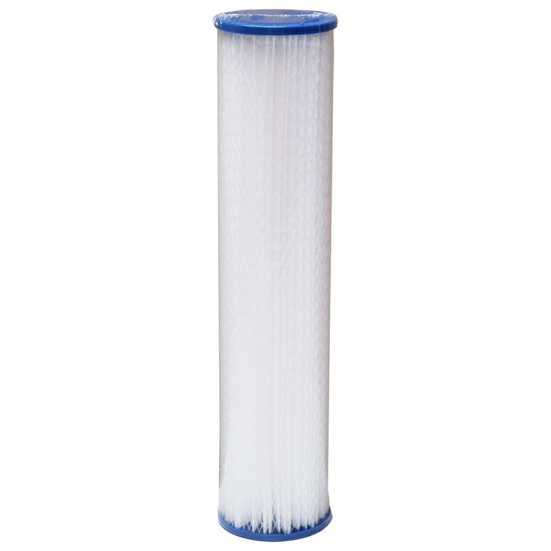 Harmsco PPFS-BB-20-1 20 Calypso Blue Poly-Pleat Fail Safe Filter 1 mic ABS