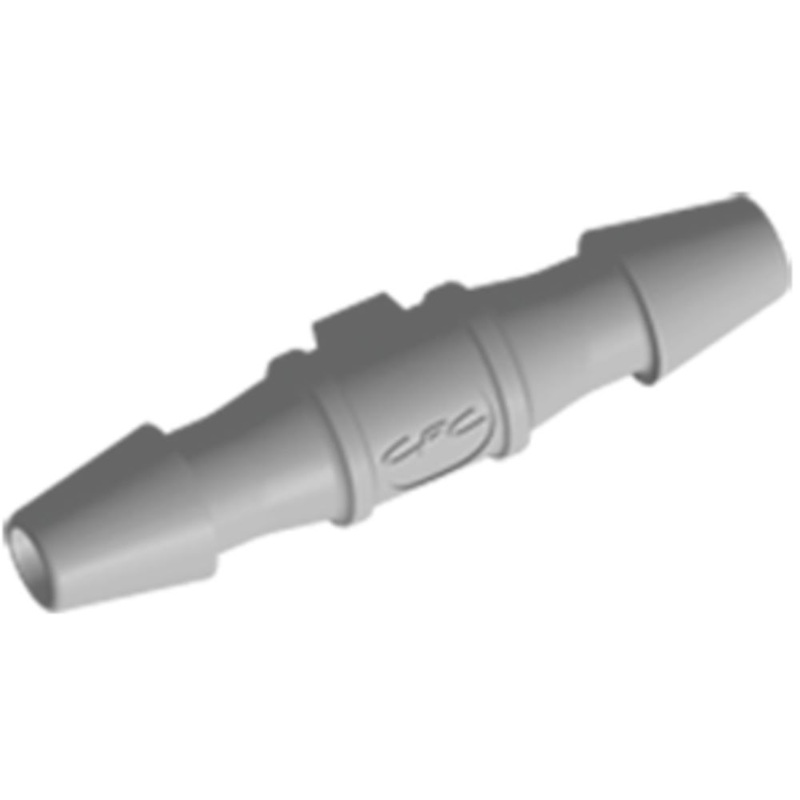 FitQuik Nylon Tube to Tube Straight Fitting White – 5/32 ID Barb x 5/32 ID Barb