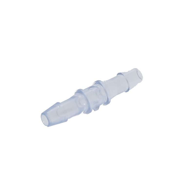 FitQuik Polycarbonate Tube to Tube Straight Fitting – 5/32 ID x 5/32 ID – Purple