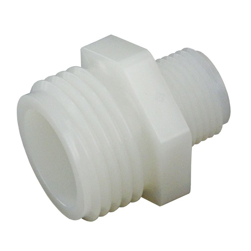 Garden Hose Adapter Male Nylon  – 3/4 MGHT x 3/8 MNPT