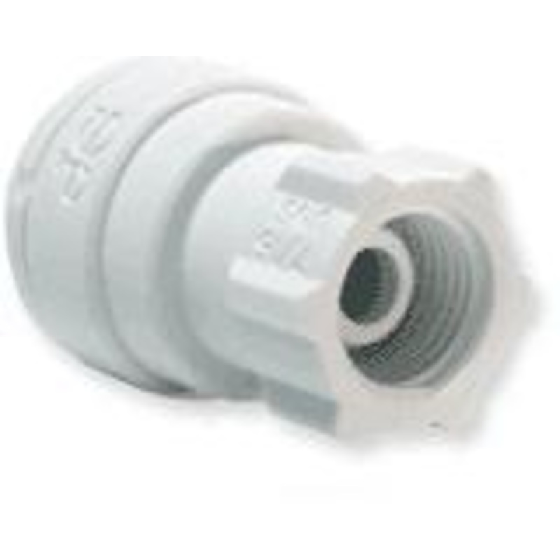 John Guest 1/4 Quick Connect x 7/16 UNS Faucet Connector Fitting