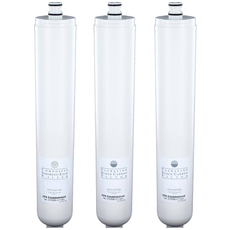 Water Factory Water Filter Set | Cuno SQC Pro Reverse Osmosis Filters