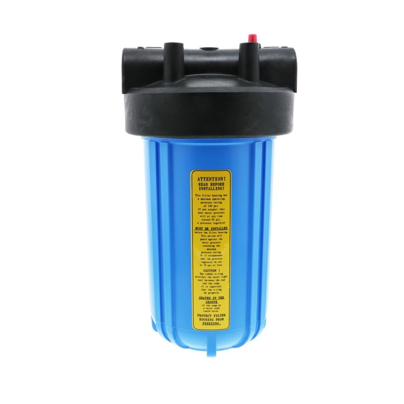 Watts Flowmatic 10 Full Flow Water Filter Housing Black/White W/ PR – 3/4 FPT