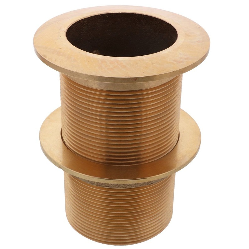 Watts Marine Bronze Thru-Hull Assy With Nut – 3 NPSM