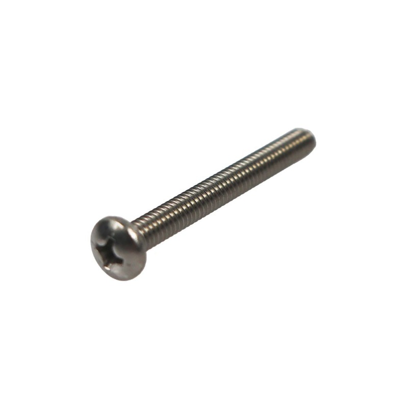 #8-32 X 1- 1/2 SS Machine Bolt Phillip Pan Head