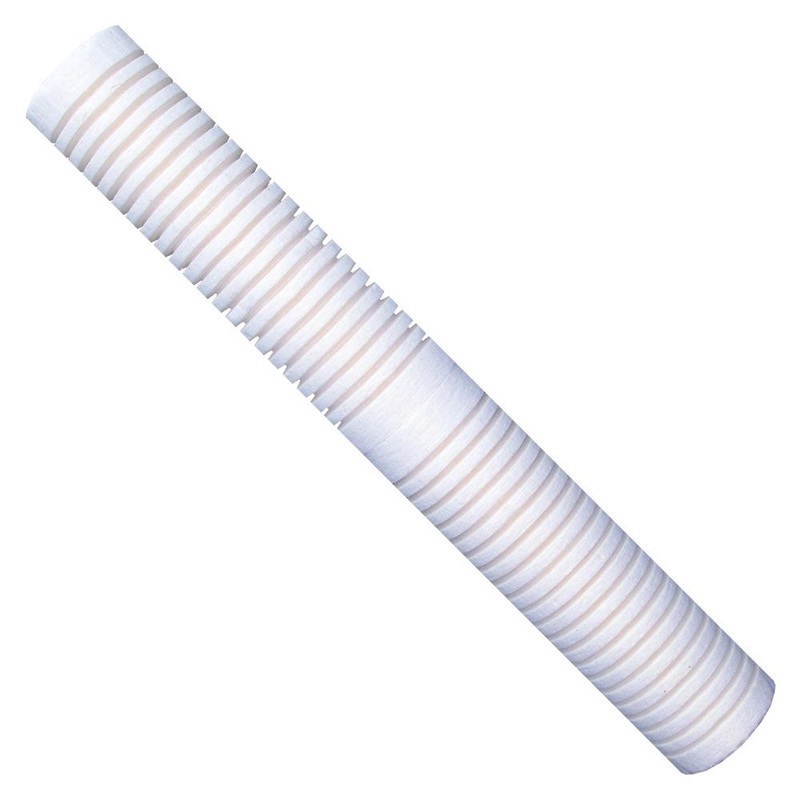 3M RT19B16G20NN 19-1/2 PolyKLEAN Grooved Polypropylene Rigid Thermal Bonded Filter