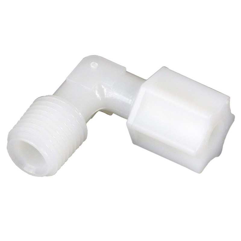 JACO 40-4-4-N-O Nylon Male Elbow 1/4 OD Tube x 1/4 MPT