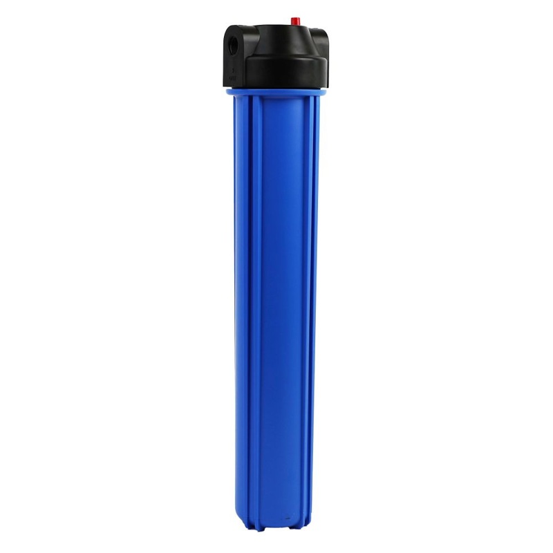 20 Neo-Pure SlimLine Filter Housing Blue Sump/Black Cap 1/2 w/ Pressure Relief