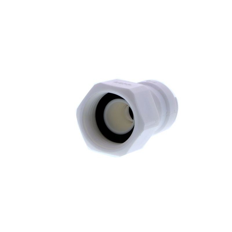 DMfit Female BSPP Connector Cone Type – 3/8 Push-in x 1/2 BSP(P)