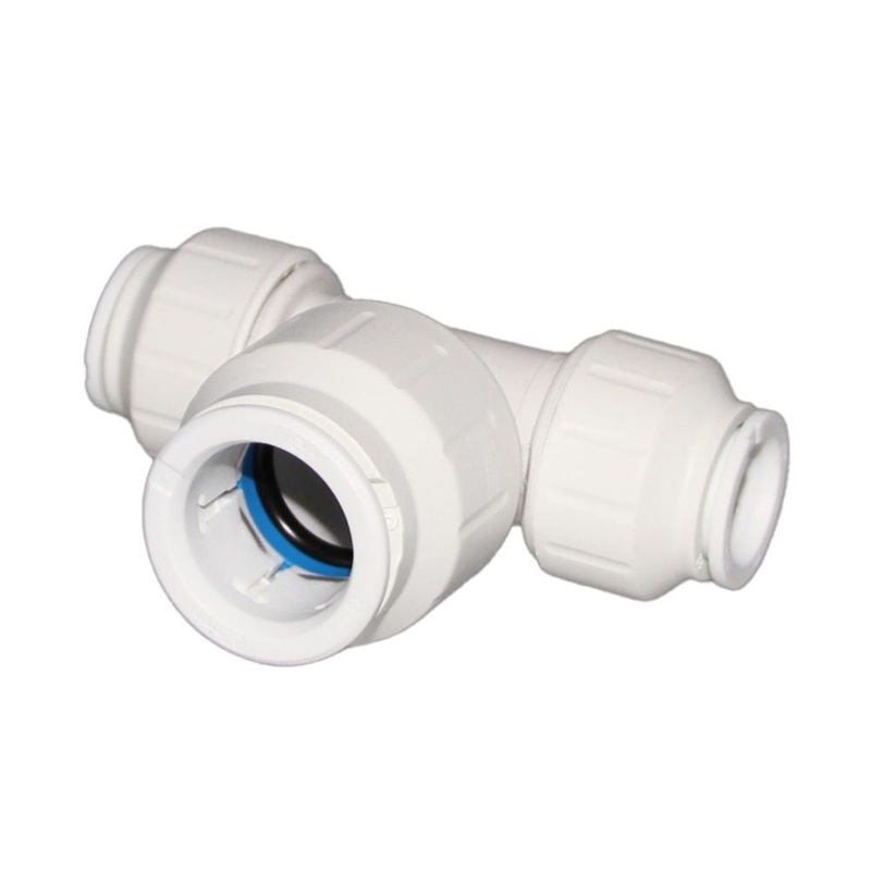 John Guest Reducing Tee – 15mm x 15mm x 22mm