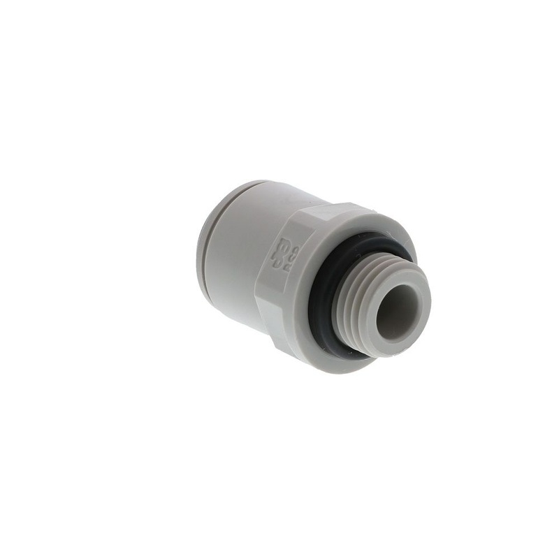 John Guest Male Connector BSPP – 3/8 x 1/4  BSPP Large Seal