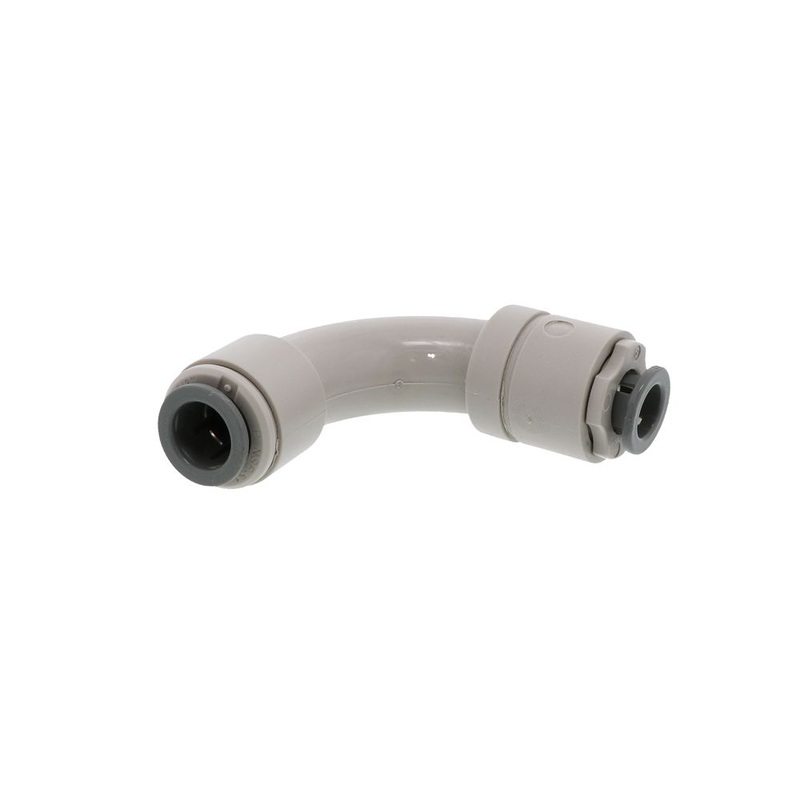 John Guest Superseal Flow Bend Elbow – 5/16 Superseal x 3/8