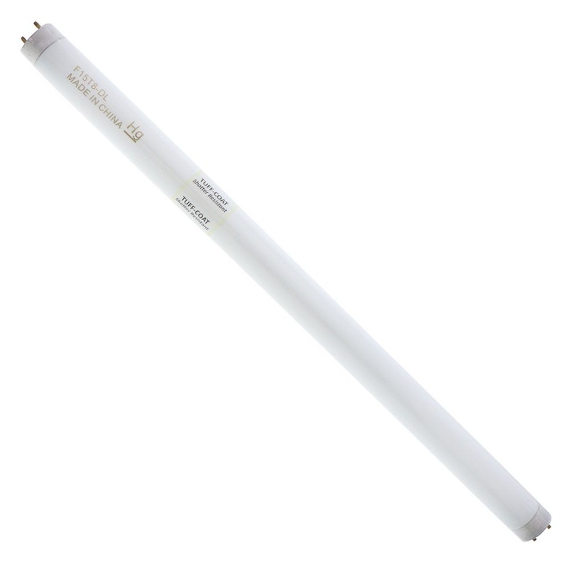 Shatter Resistant Safety Coated F15T8 D/Alto Fluorescent Lamp – 15W