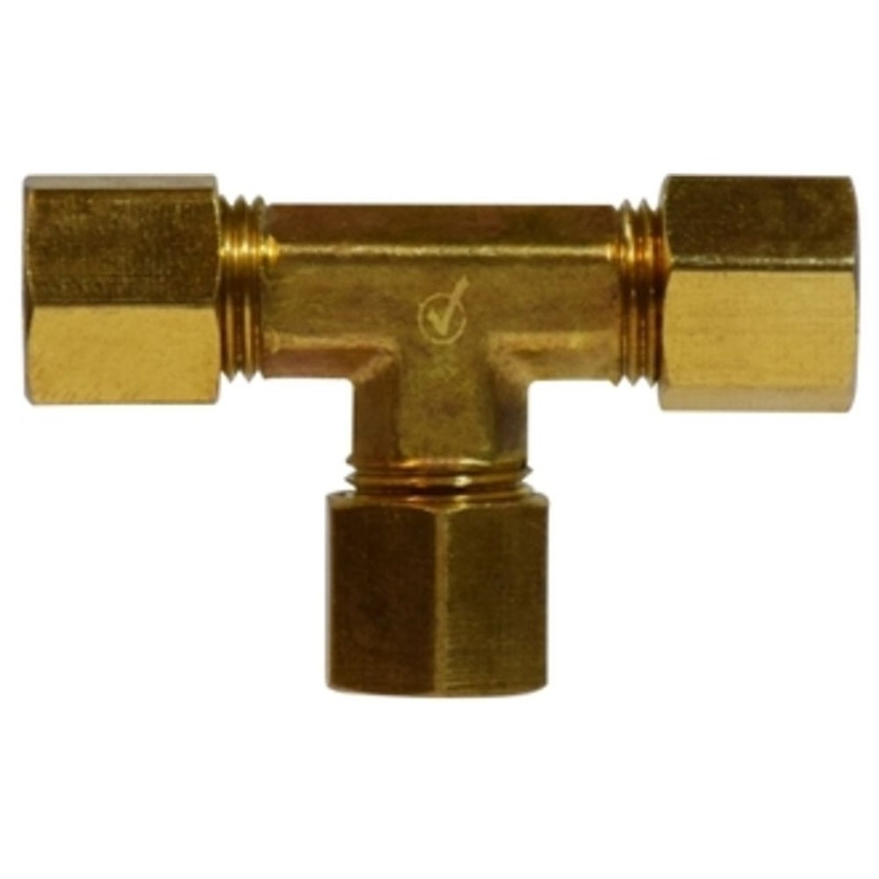 Brass LF 764 1/4 Tee|Bag of 50