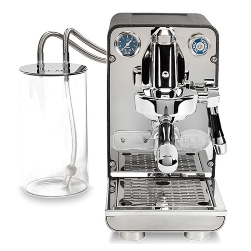 ECM Puristika Coffee Machine|Black|Cream