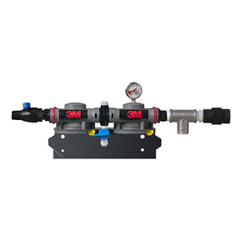 3M Water Filtration DP2 3/4 MNPT Inlet & Outlets, Dual Head, Dual Outlets