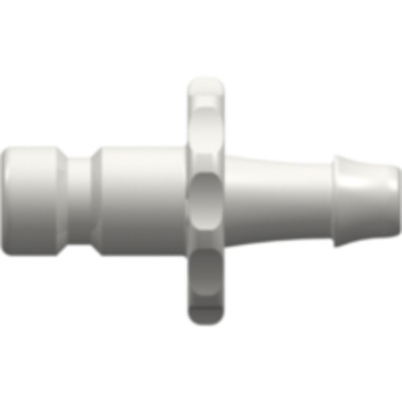 LinkTech Blood Pressure 80369-5 compliant Male Bayonet Connector to 500 Series Barb, 1/8 (3.2 mm) ID Tubing