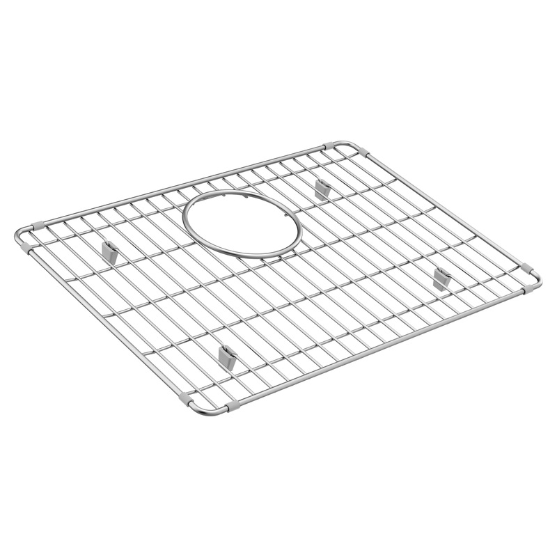 Stainless rear drain grid|Stainless