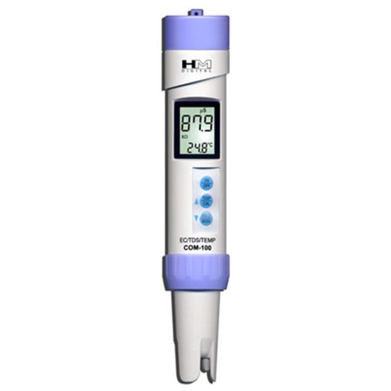 COM-100 HM Digital EC TDS & Temperature Waterproof Meter