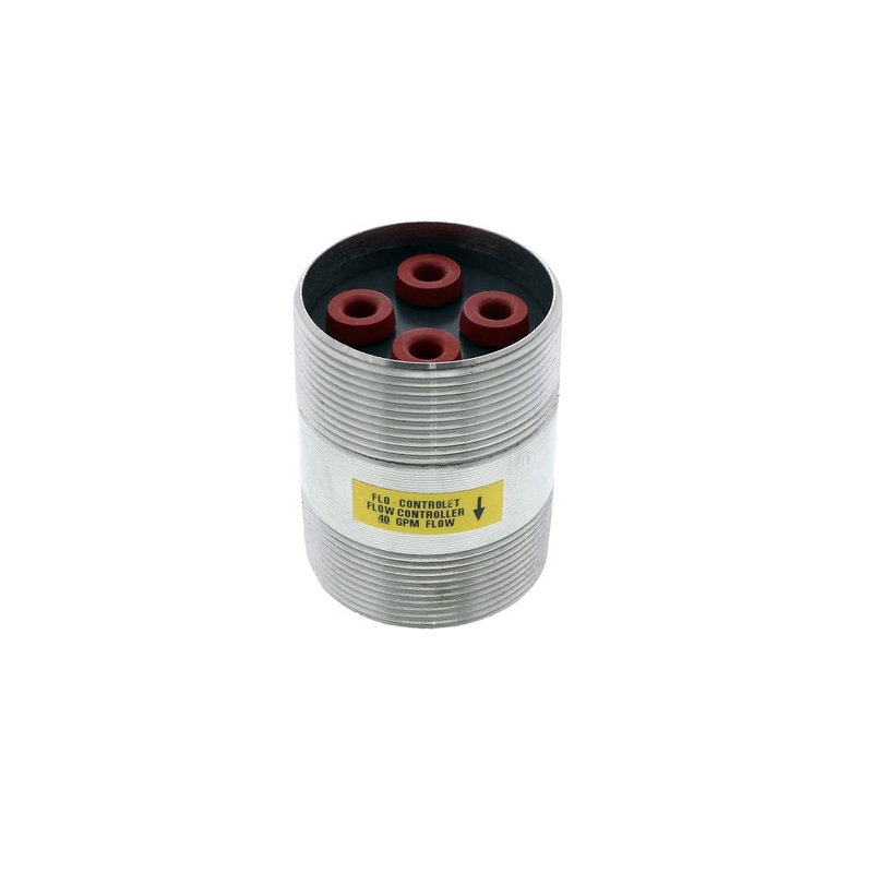 Flow Restrictor – 40 gpm, 2 MNPT 304L SS