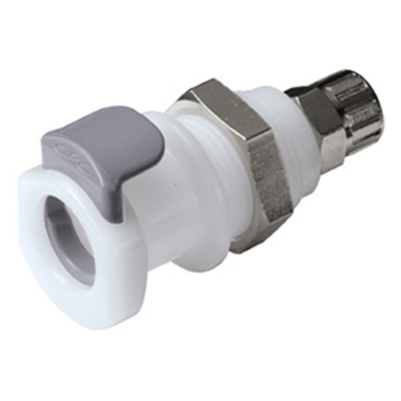 APC120M10 Panel Mount 10mm PTF Coupling Body