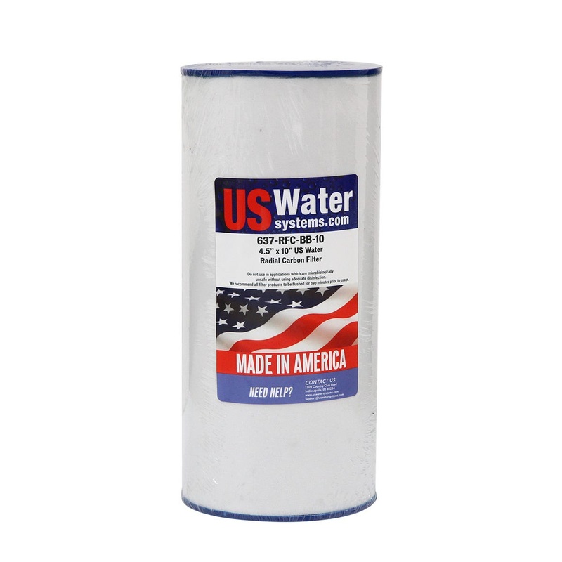 Radial Flow Carbon Filter 4.5 x 10 | RFC-BB-10