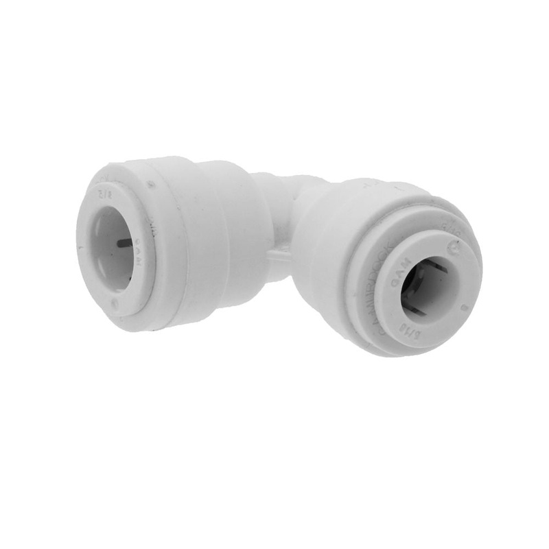 GA Murdock Q0620526 Polypropylene Elbow Union – 3/8 x 5/16 Push-in