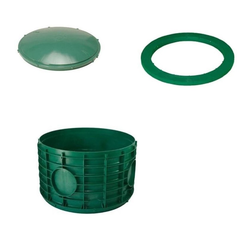 20×12 Inch Tuf-Tite Bundle – 20×12 riser, 20 inch domed lid & 20 inch ring adapter