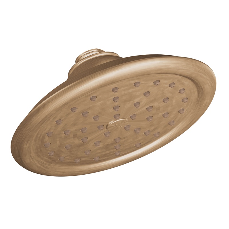 Chrome one-function 7 diameter spray head rainshower