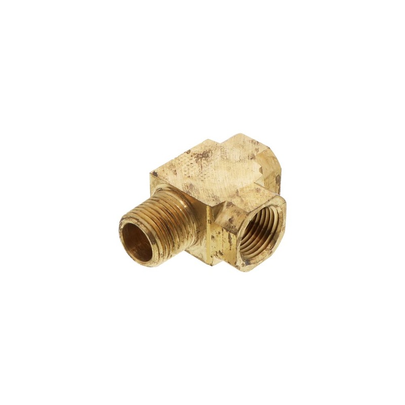 Extruded Brass Street Tee 1/2 MPT x 1/2 FPT  x 1/2 FPT
