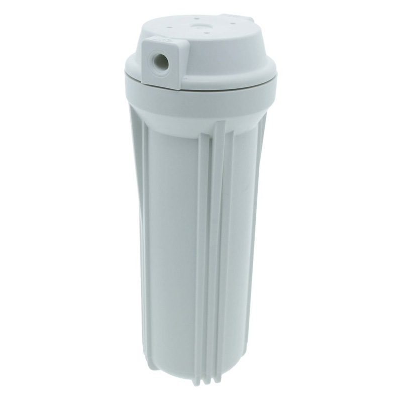 10 Neo-Pure SlimLine Filter Housing White 1/4 No Pressure Relief