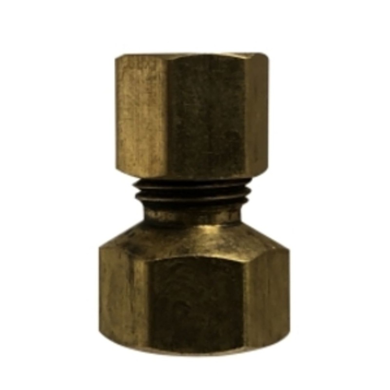 Brass LF 797 1/2 Female Compression X 3/8 Compression