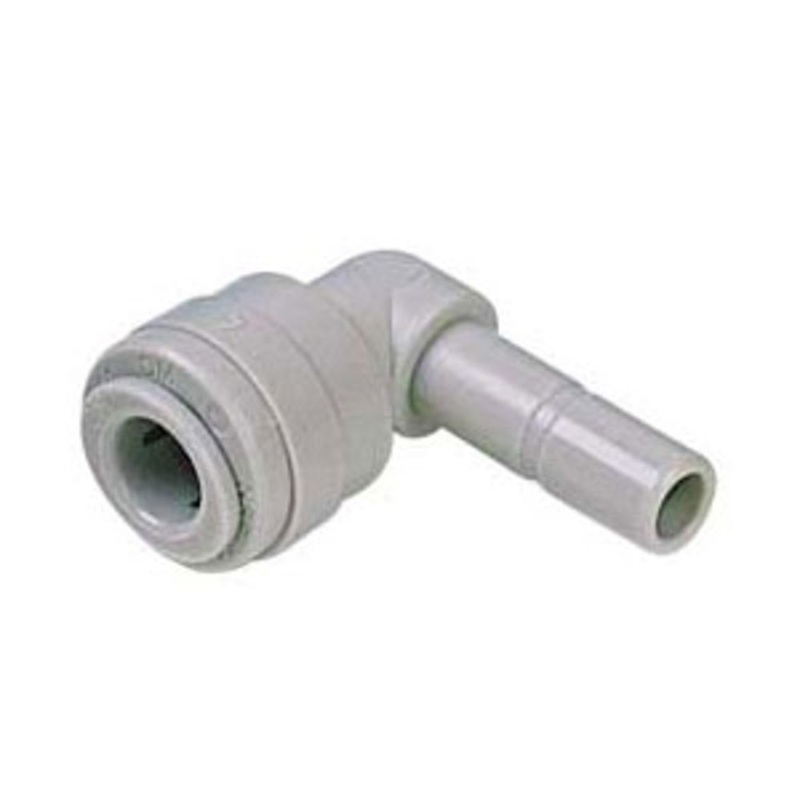 DMfit Plug-In Stem Elbow – 3/8 Push-in x 1/2 Stem