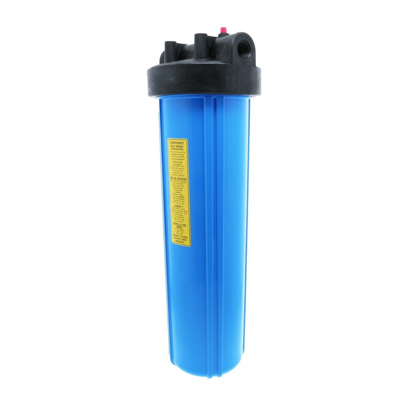 Watts Flowmatic 20 Full Flow Water Filter Housing Black/Blue W/ PR