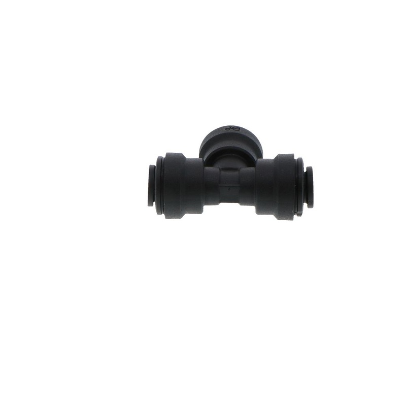 John Guest Union Tee Black Polypropylene – 1/4