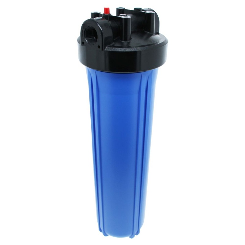 20 Neo-Pure Big Flow Filter Housing Blue Sump/Black Cap 1 with Pressure Relief
