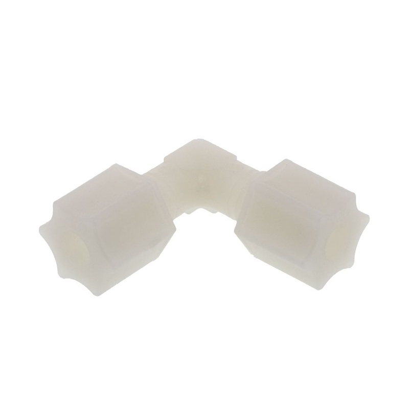 JACO 50-4-N-O Nylon Union Elbow 1/4 OD Tube x 1/4 OD Tube