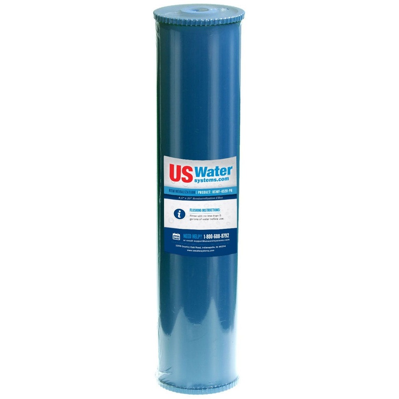 US Water Big Blue Calcite Replacement Cartridge 4.5 x 20 | USWF-4520-PH