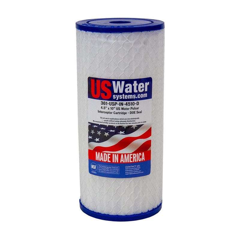 US Water Interceptor 4.5 x 10 DOE Filter Cartridge