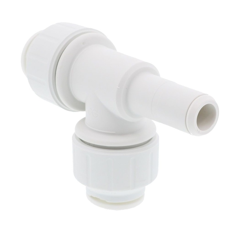 John Guest Stackable Stem Tee – 1/2 CTS x 1/2 CTS Stem x 1/2 CTS Branch