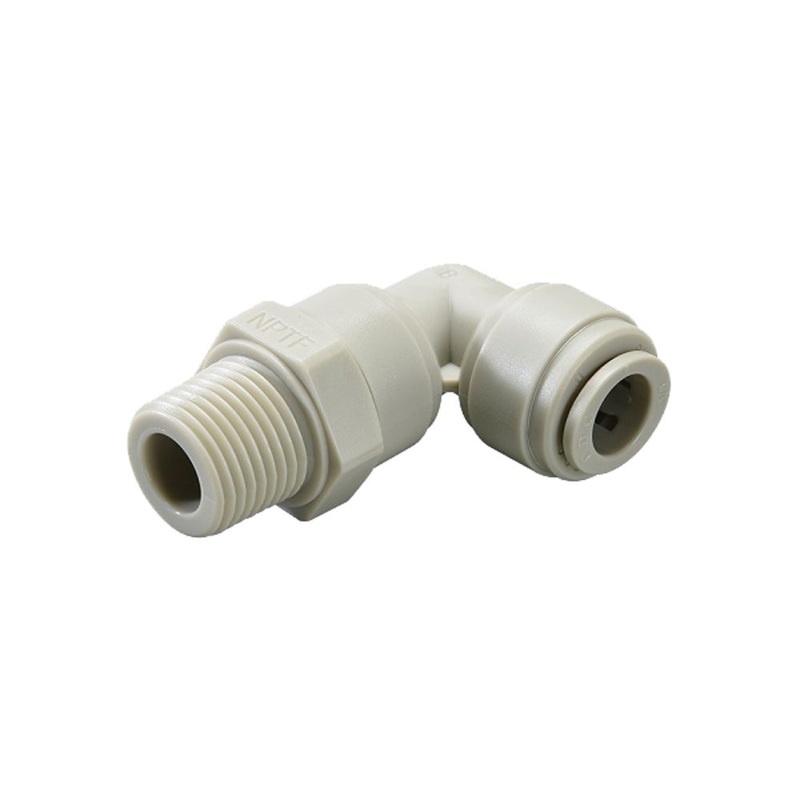 NeoFit – Acetal Gray Swivel Elbow 4mm (5/32) x 1/4 BSPT