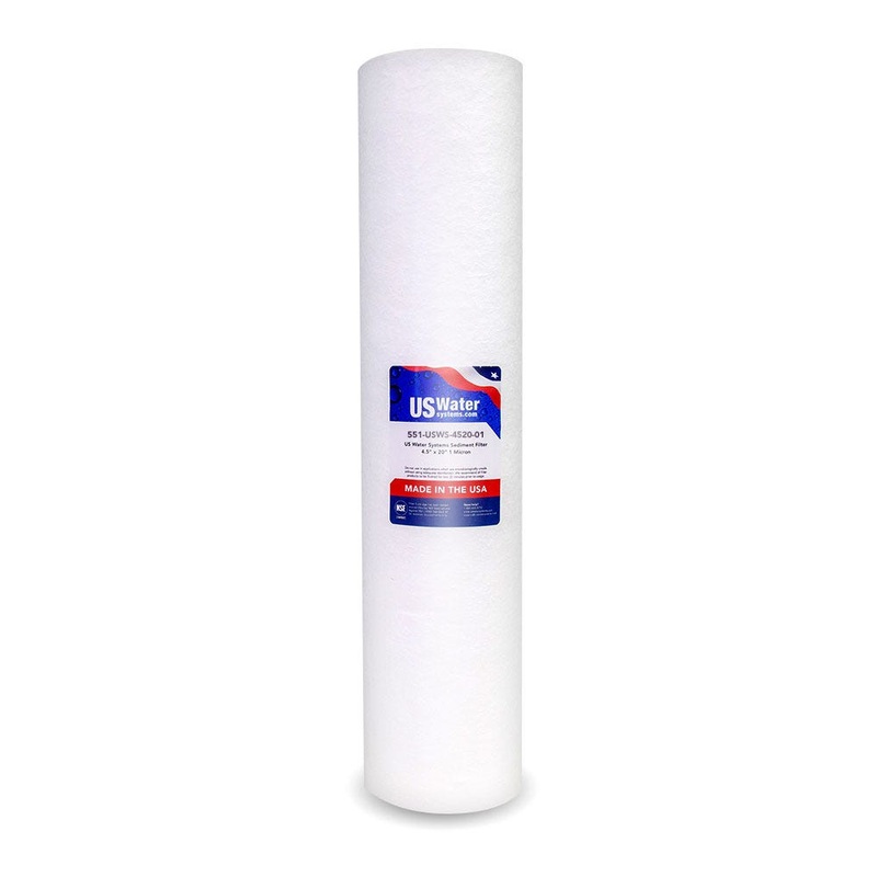 Spun Poly Sediment Filter 4.5 x 20 1 Micron