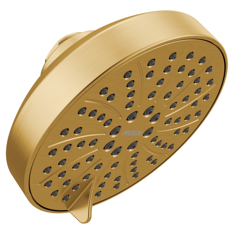 Six-function 4.5 Showerhead|Chrome|Matte Black|Brushed Nickel|Brushed Gold