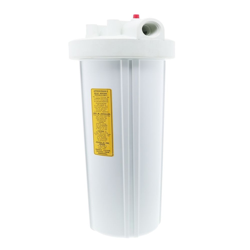 Watts Flowmatic 20 Full Flow Water Filter Housing White/White w/ PR