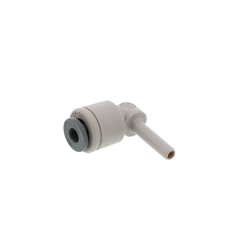 John Guest Stem Elbow Connector – 5/32 Stem x 5/32 Tube