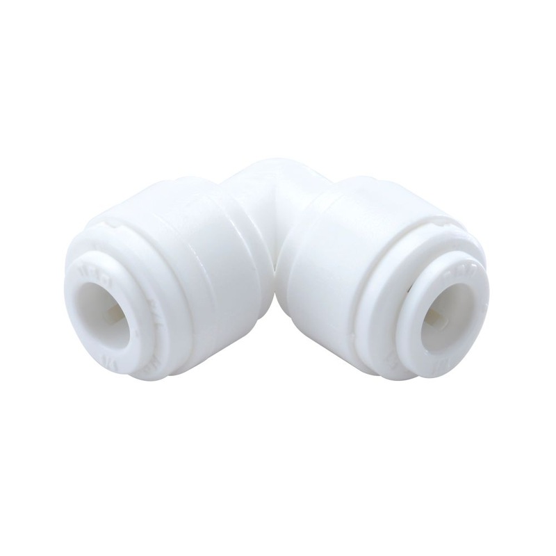 NeoFit – Acetal White Union Elbow 1/4 tube x 1/4 tube