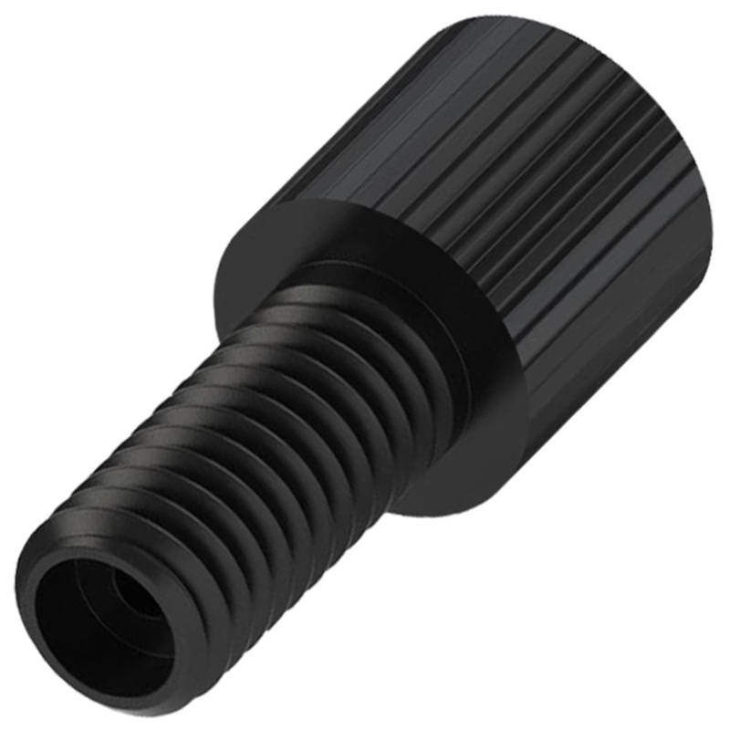 Nut for PMC12 Series Coupling Inserts – 1/4-28 Polypropylene for 1/8 Tubing