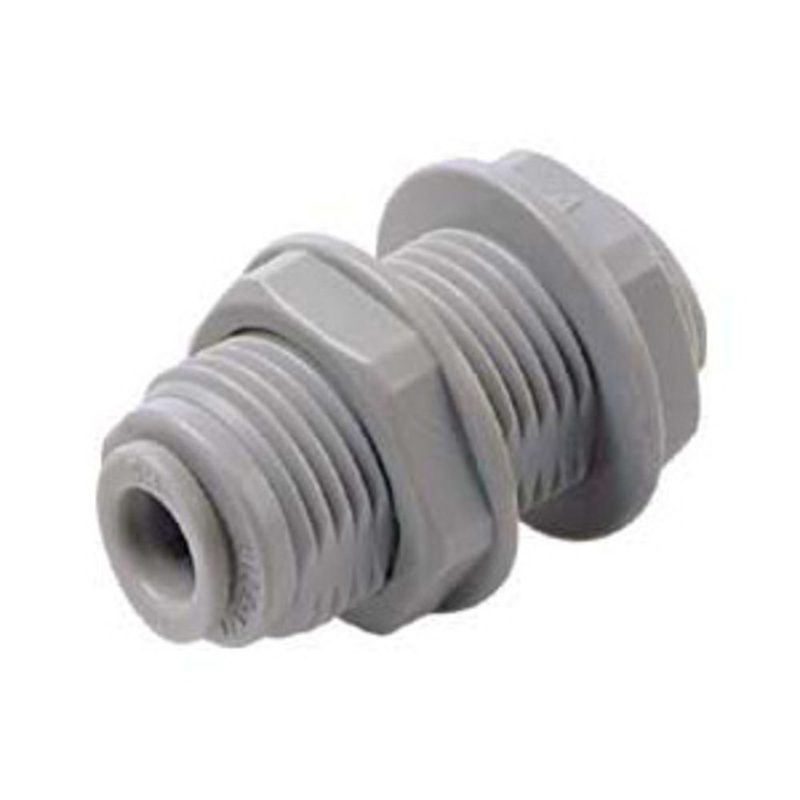 DMfit Bulkhead Union – 1/4 x 1/4