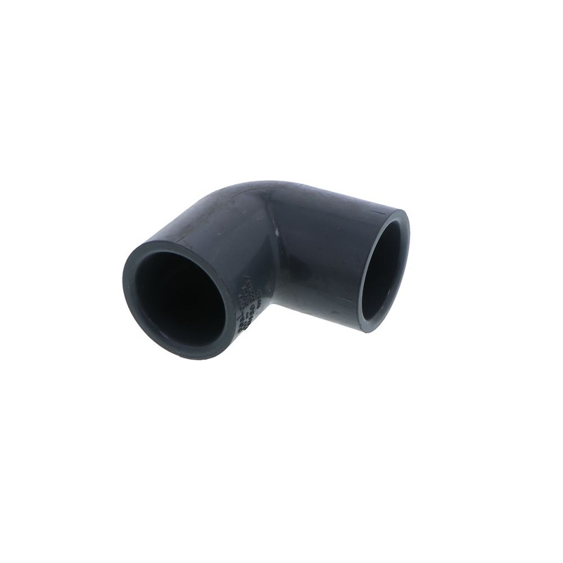 Schedule 80 PVC 90 Degree Elbow 1-1/4 SLIP x 1-1/4 SLIP